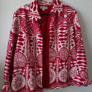 Chico's Short, 3/4 sleeve jacket